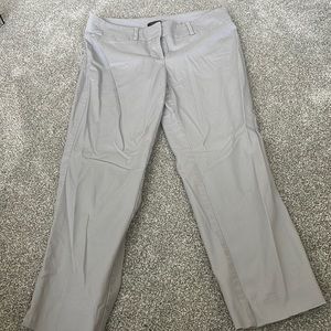 Ann Taylor factory light gray chino capris. Make me an offer!
